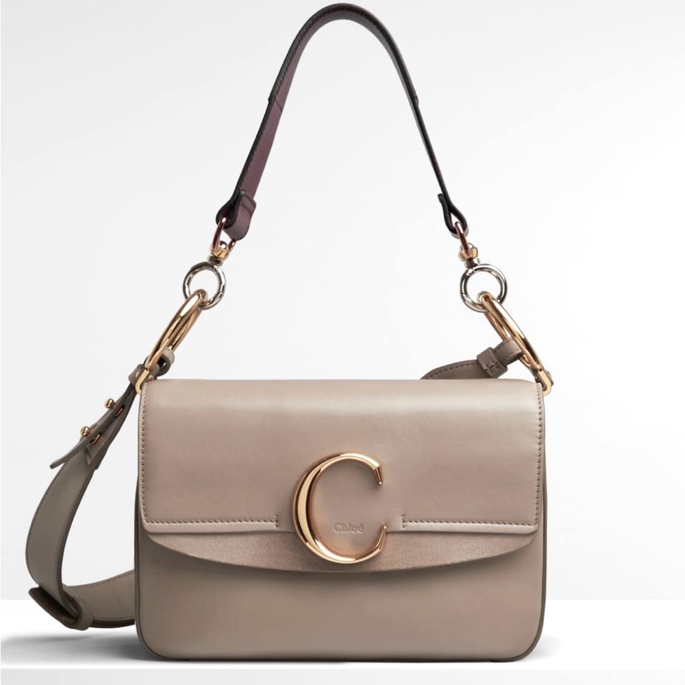 Chloe Small “C” Double Carry Bag